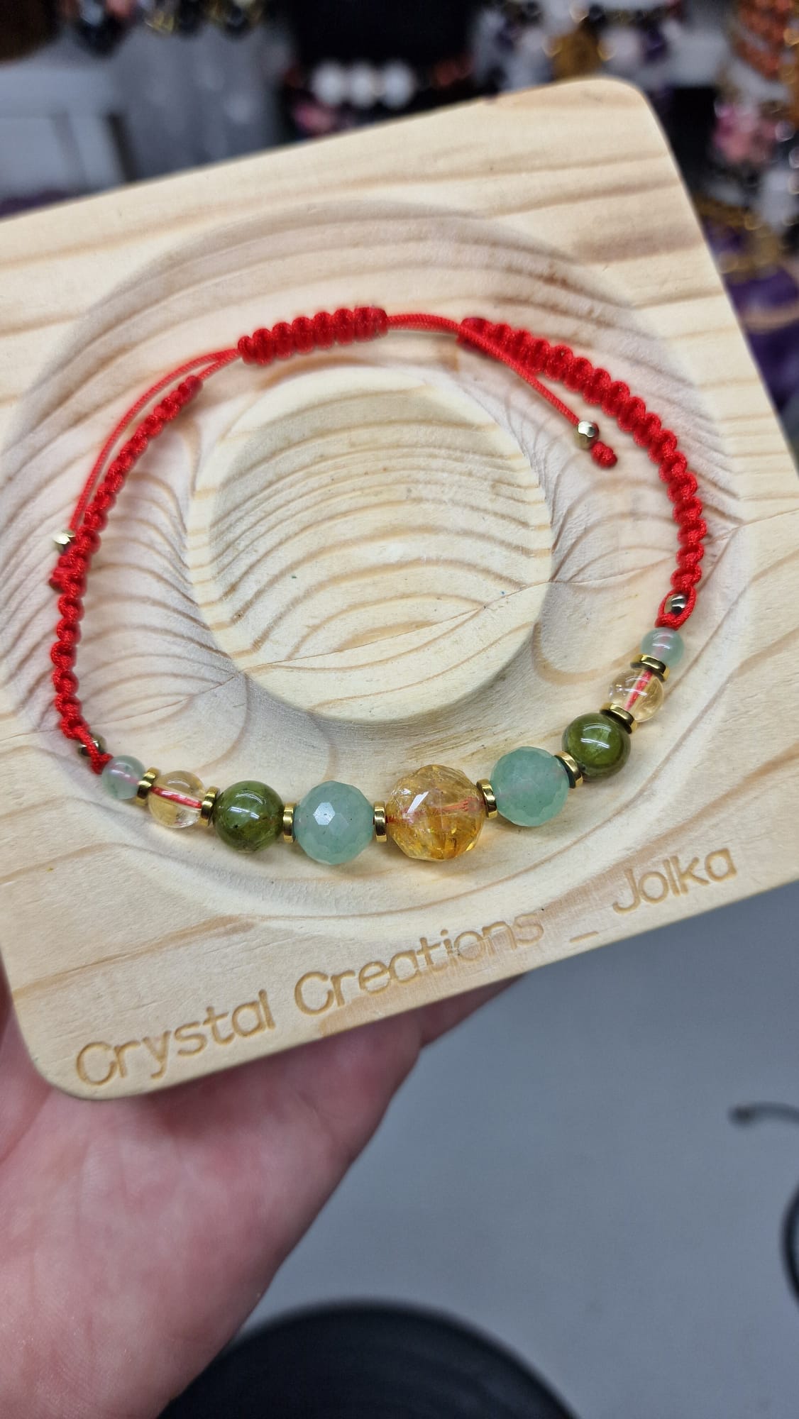 Stunning Citrine, Aventurine, and Peridot Bracelet – Natural Gemstone Jewelry for Healing & Style