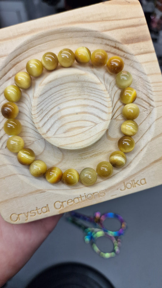 Honey Tiger Eye Bracelet: Enhance Your Focus, Confidence, and Inner Strength