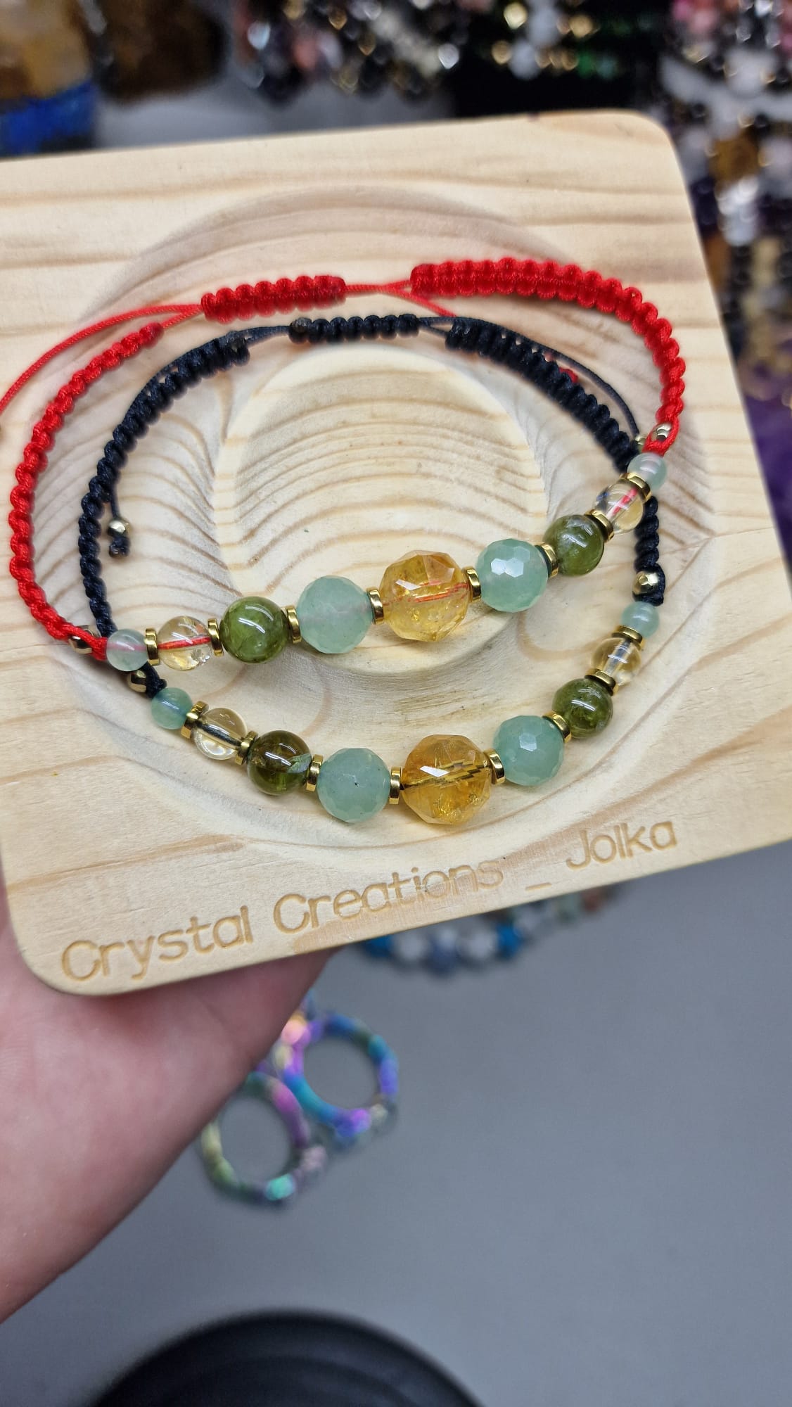 Stunning Citrine, Aventurine, and Peridot Bracelet – Natural Gemstone Jewelry for Healing & Style